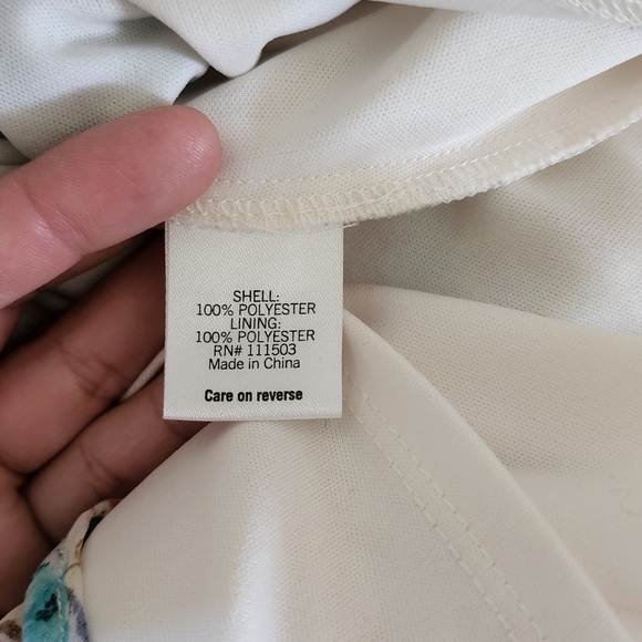 Disney Cinderella high-low maxi style floral print dress size small - Picture 8 of 8